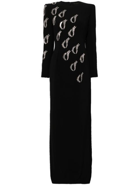 Jenny Packham Jealous crystal-embellished maxi dress Women