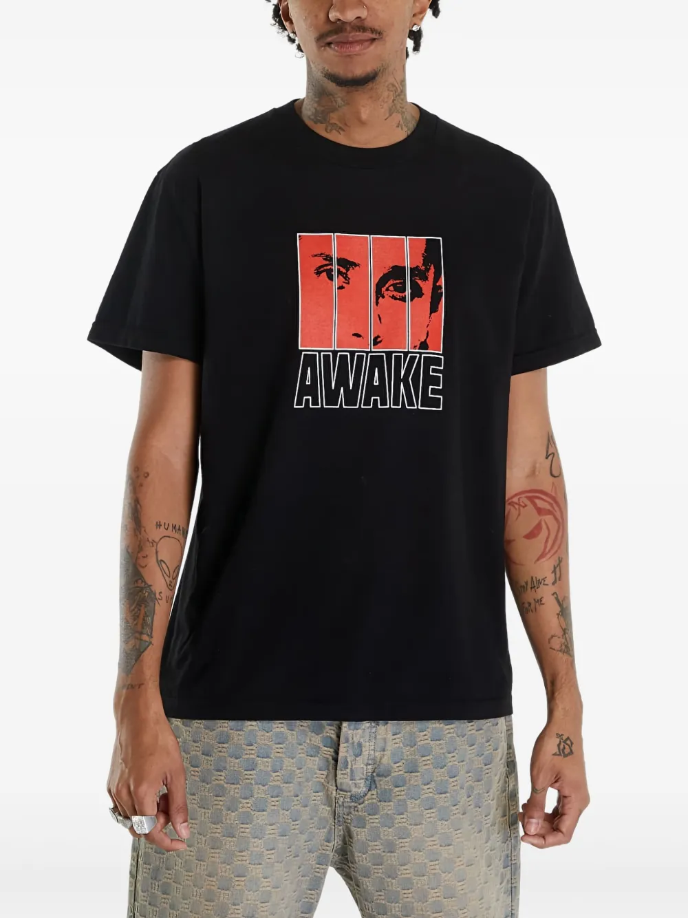 logo-print T-shirt