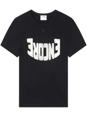 Courrèges Resistance Destroyed AC Tシャツ | グレー | FARFETCH JP