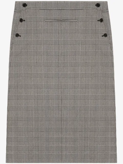 Courrèges prince of wales skirt