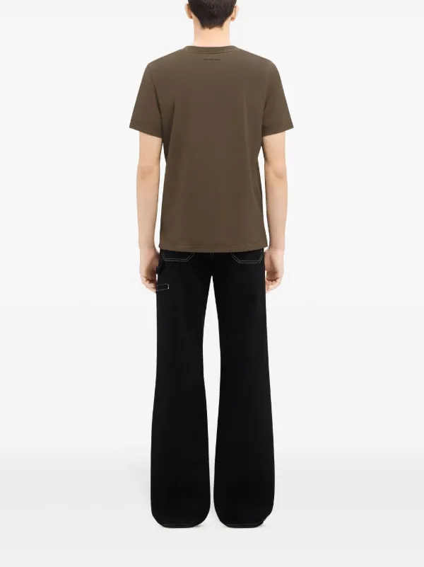 Tシャツ・カットソー COURREGES Men T-shirt Brown 323JTS008PR0032 I017 Courrèges graphic-print t-shirt | Brown | FARFETCH JO