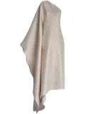 Taller Marmo Metropolis lurex maxi-dress - Neutrals