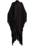 Taller Marmo Mrs Ross asymmetric kaftan dress - Black