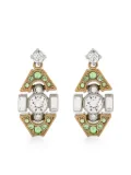 Miu Miu crystal-embellished earrings - Silver