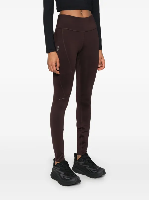 On Running Performance Leggings Brown FARFETCH