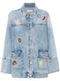 ALEMAIS Jacket denim jacket - Blue