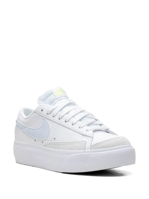 Nike Blazer Low Platform Blue Tint Sneakers White FARFETCH CA