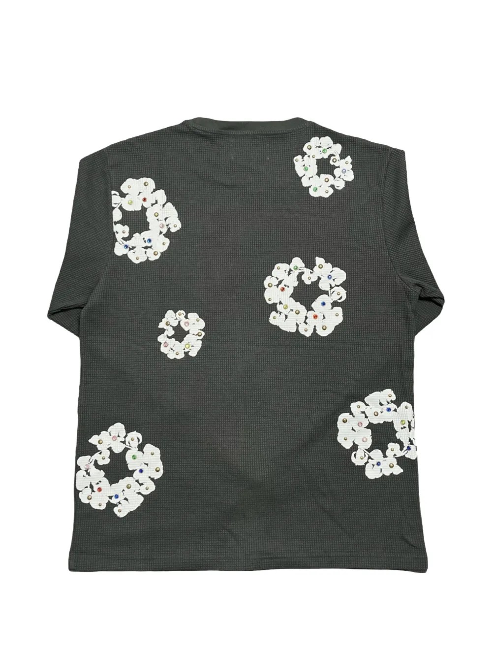 Denim Tears Thermo T-shirt met stras Grijs