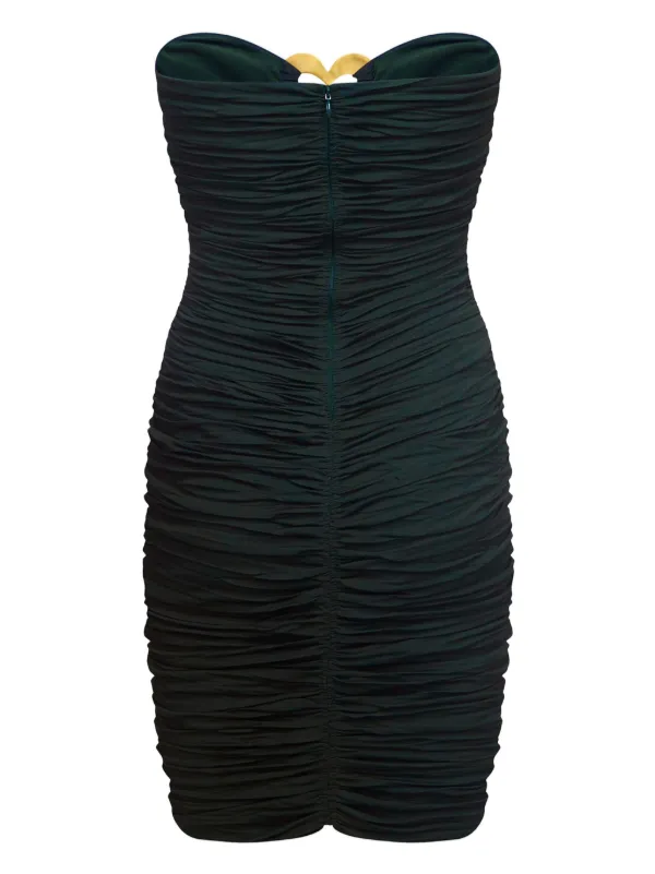 area green dress CUFF DRESS GREEN – Area Stars