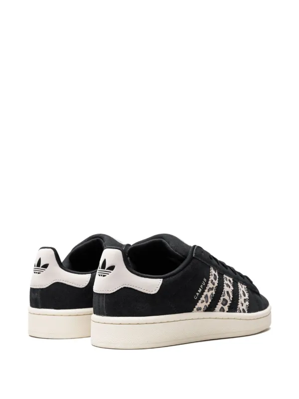 Adidas superstar 80s black leopard hotsell