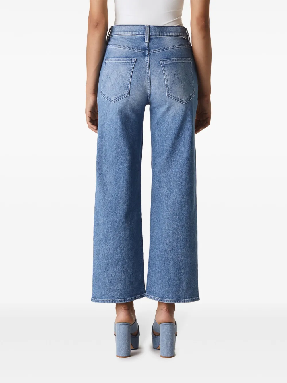 MOTHER The Dodger Flood straight jeans Blauw
