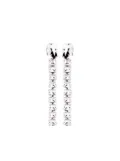 AREA Baguette crystal drop earrings - Gold