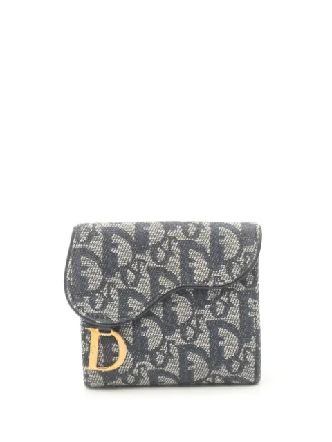 Christian Dior 2010s Saddle Trotter bi-fold wallet Women