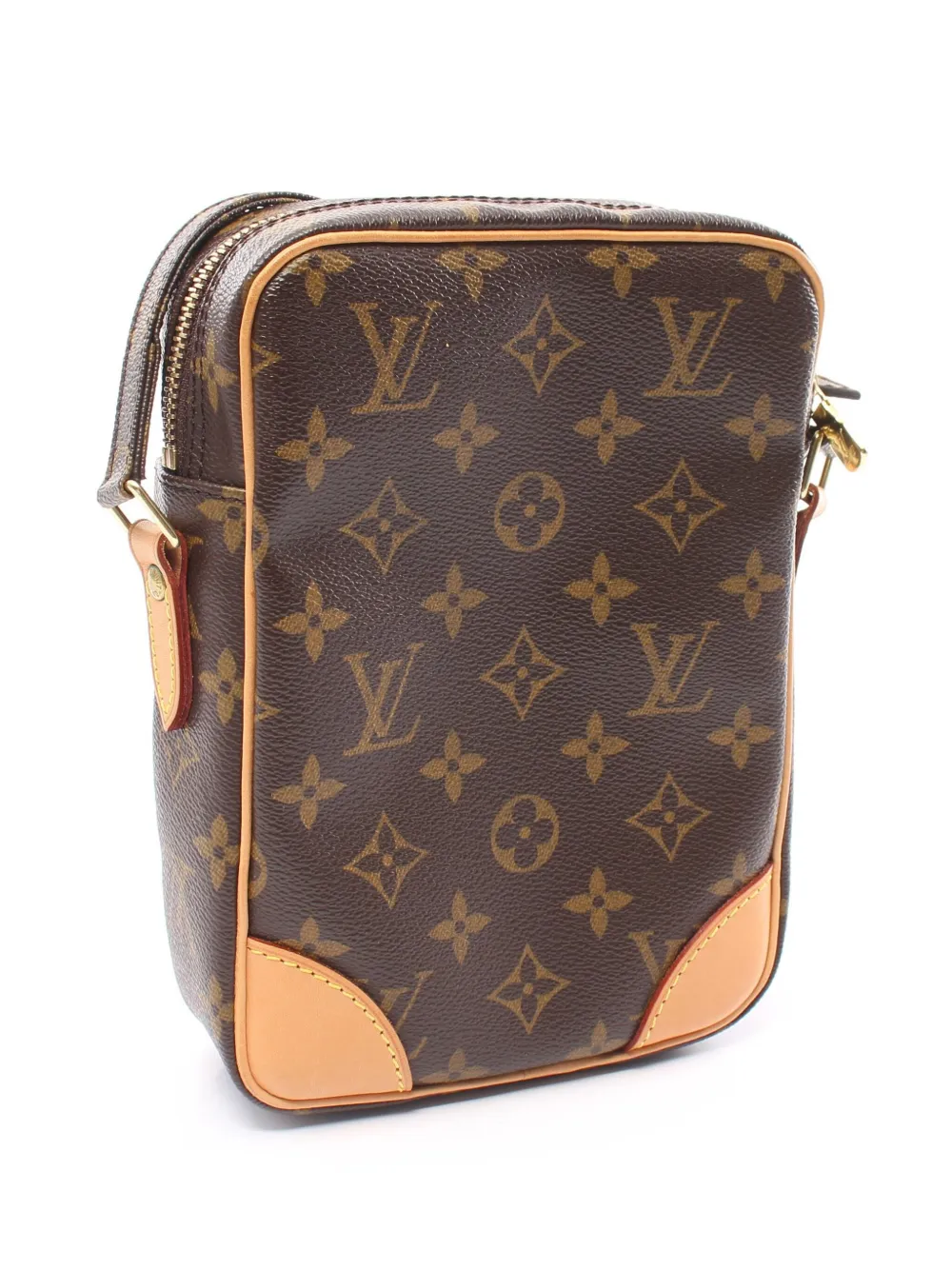 Louis Vuitton Pre-Owned 2003 Danube crossbodytas - Bruin