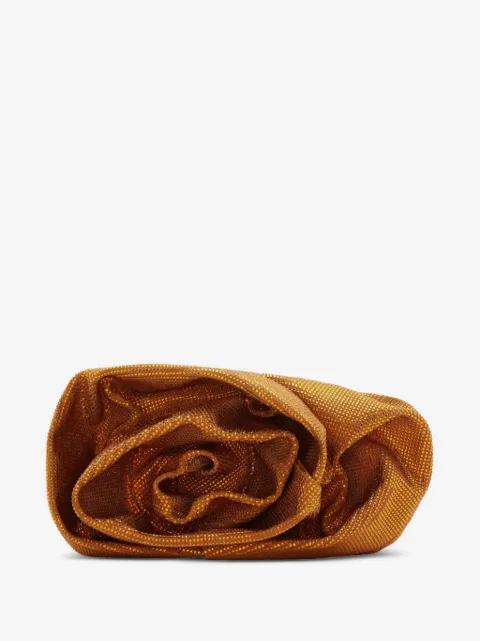 Burberry Rose leather clutch