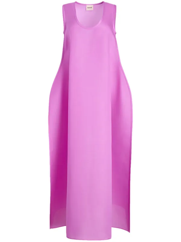 ワンピース KHAITE Woman Dress Pink 54774092 510 KHAITE Noah Dress | Pink | FARFETCH