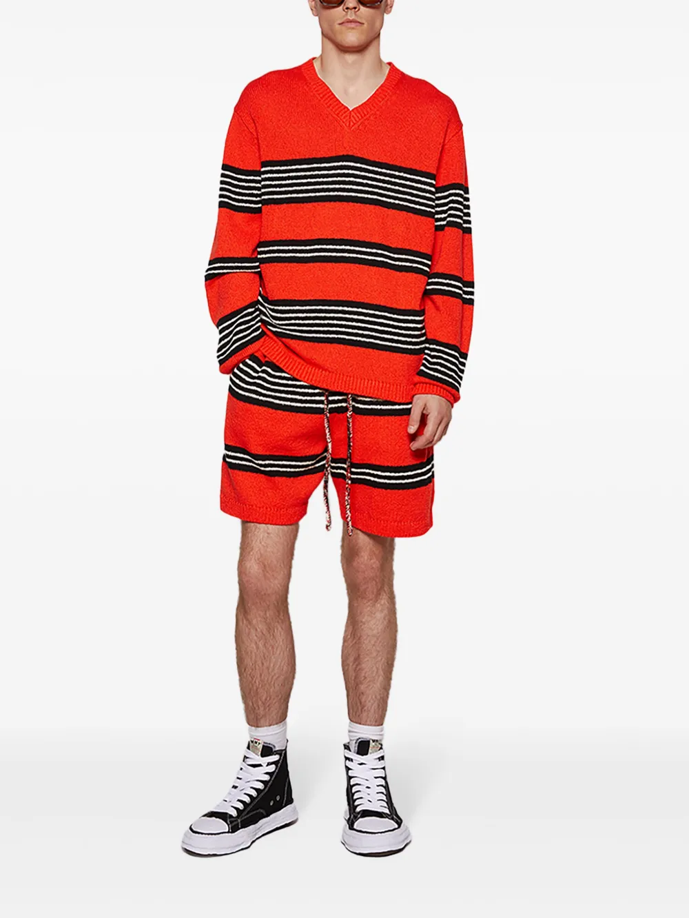 The Elder Statesman Nora trui - Rood