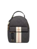 LIU JO monogram-print backpack - Black