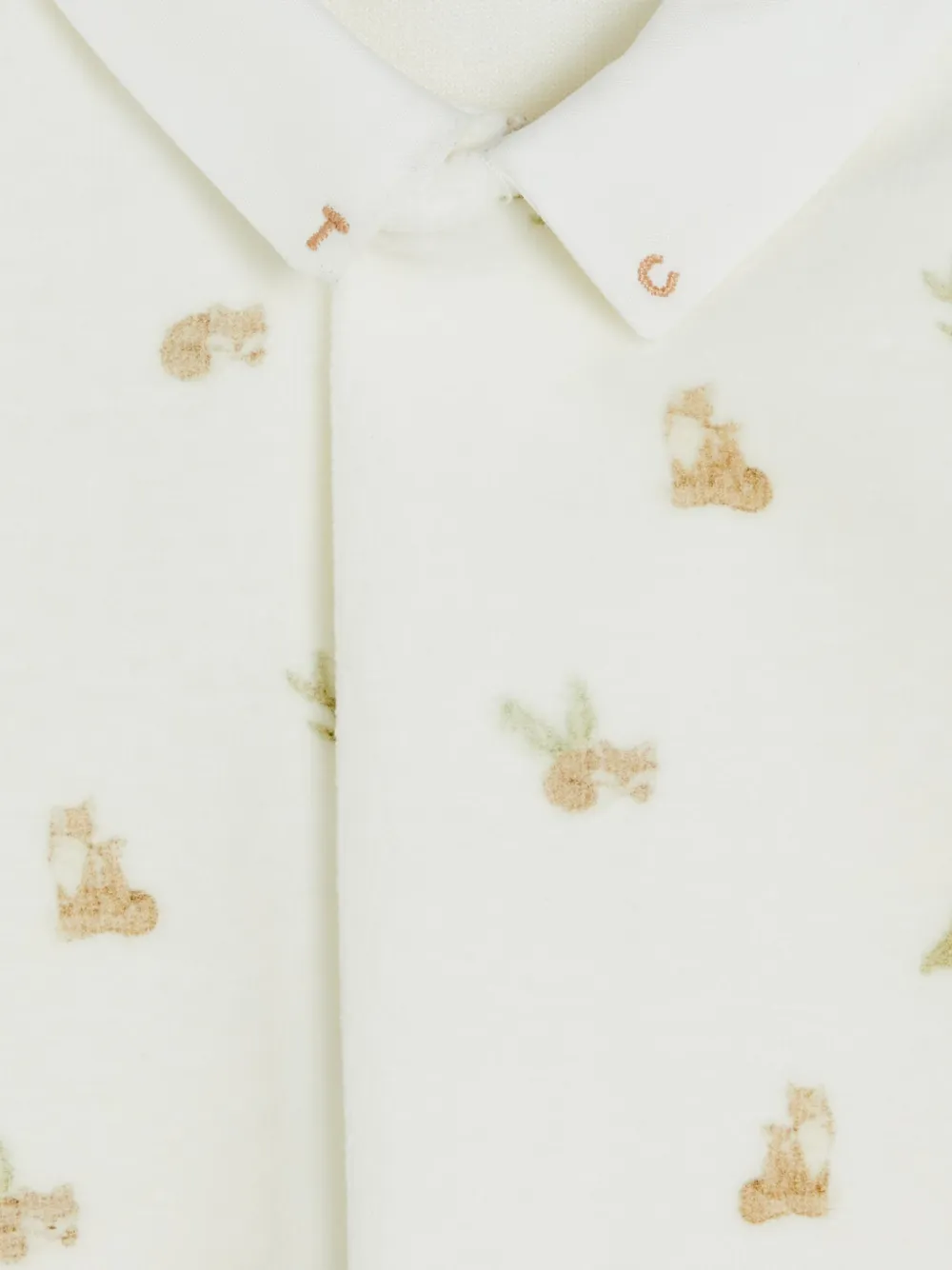 Tartine Et Chocolat Illustration-print Cotton Pajamas In White