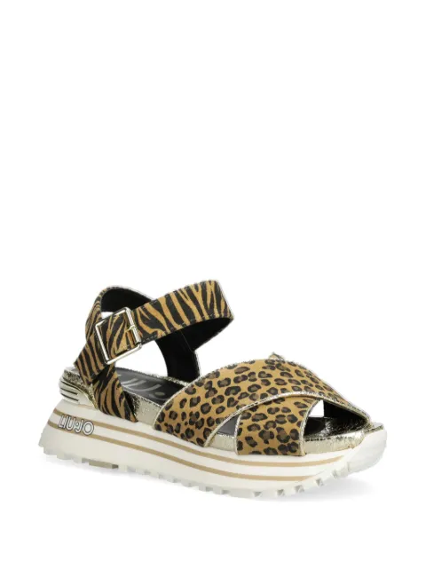 LIU JO leopard-print sandals BA4105PX195 - 1