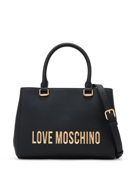 Love Moschino logo-applique tote bag Women