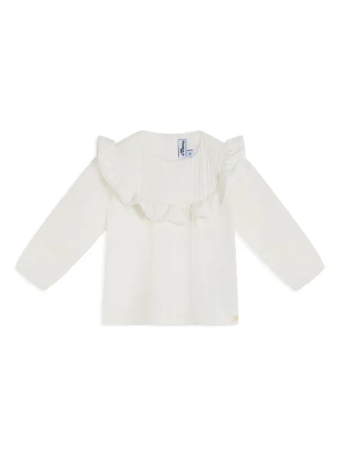 Tartine Et Chocolat ruffle-detail T-shirt 