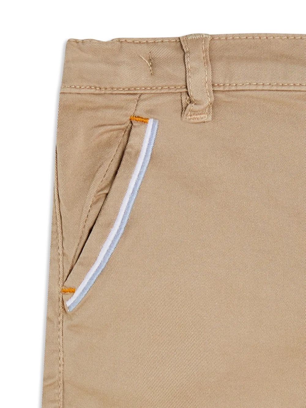 Tartine Et Chocolat Mid waist katoenen chino Beige