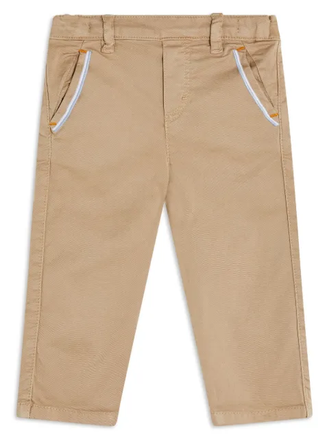 Tartine Et Chocolat pantalones chinos con tiro medio