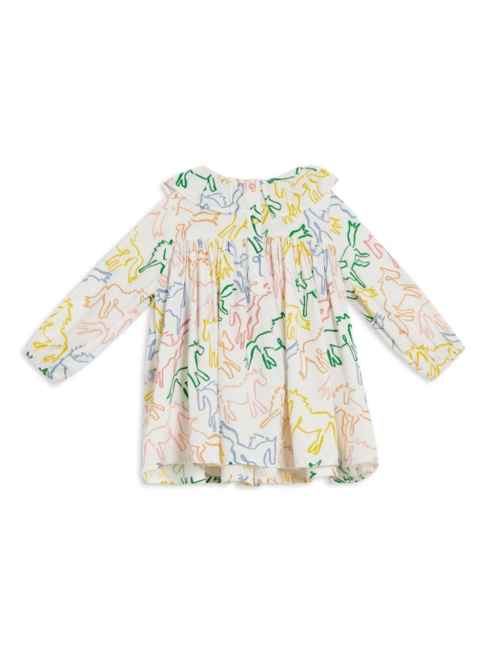 Stella McCartney Kids graphic-print dress - Wit