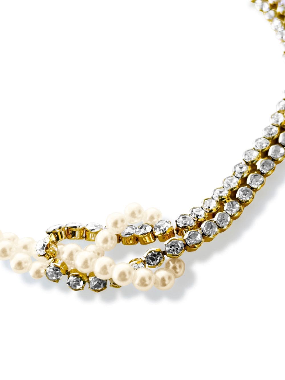 Hzmer Jewelry faux-pearl necklace - Goud