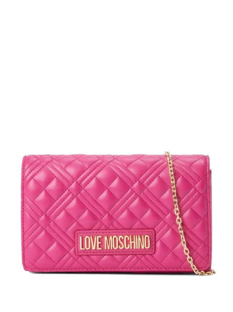 Love Moschino quilted cross body bag