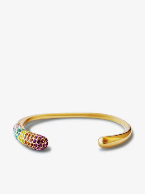 HZMER JEWELLERY rhinestone-embellished bangle