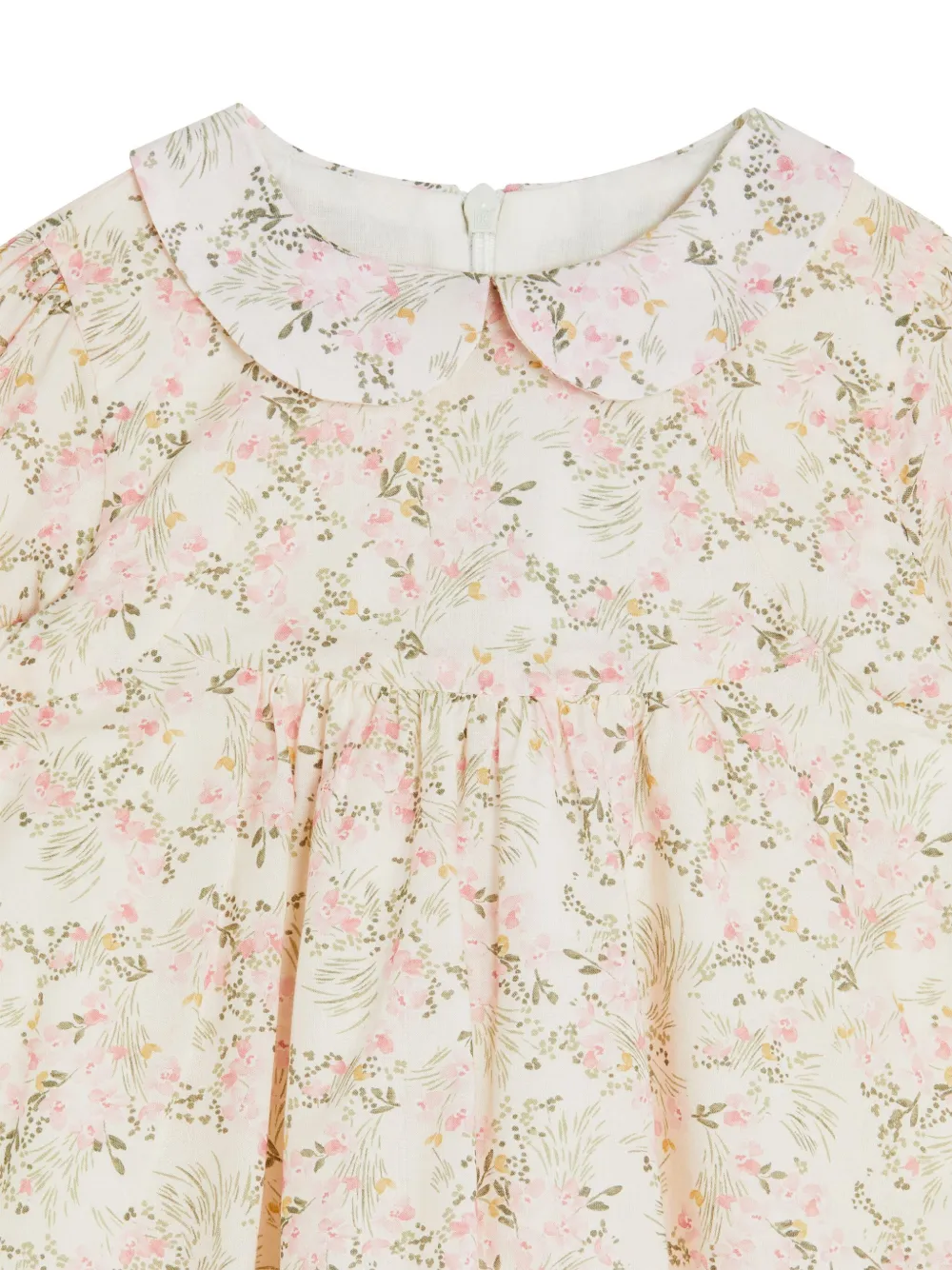 Tartine Et Chocolat Katoenen jurk met bloemenprint Beige