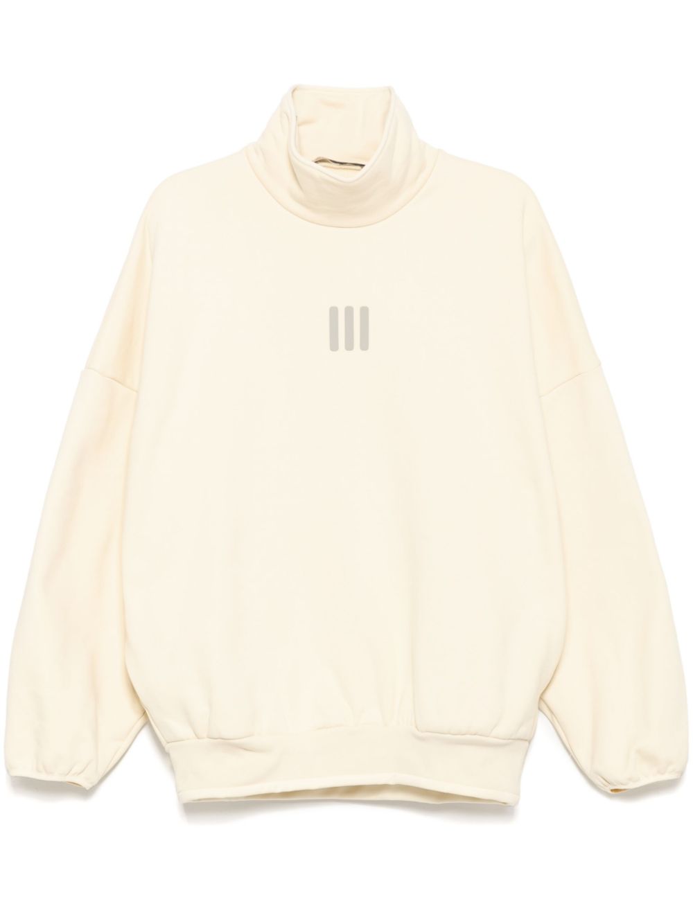 Adidas x Fear of God Athletics sweater met hoge hals Beige