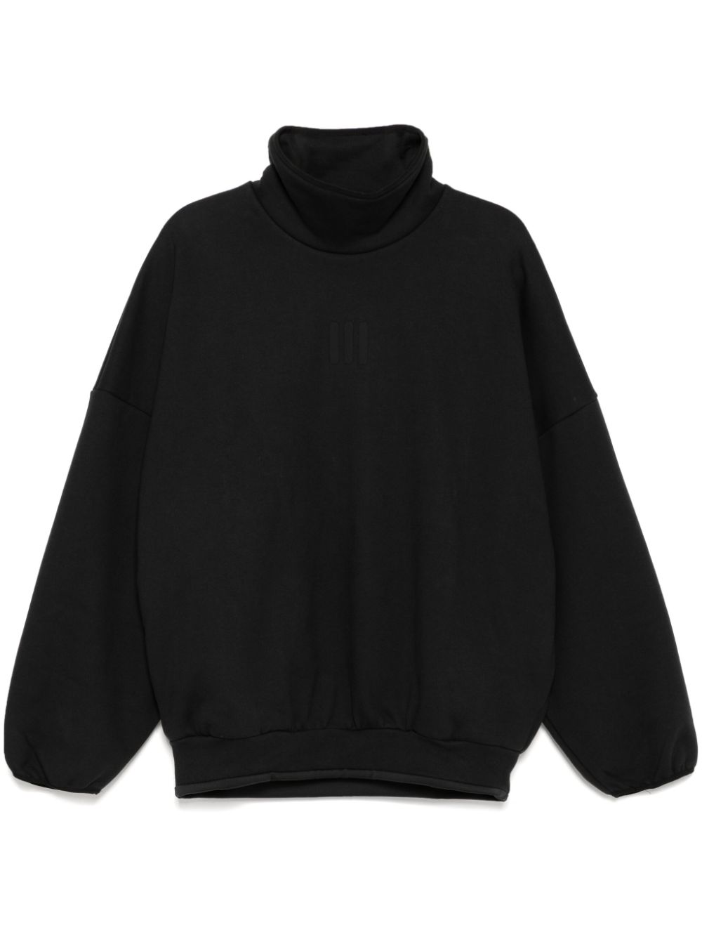 Adidas x Fear of God Athletics sweater met hoge hals Zwart