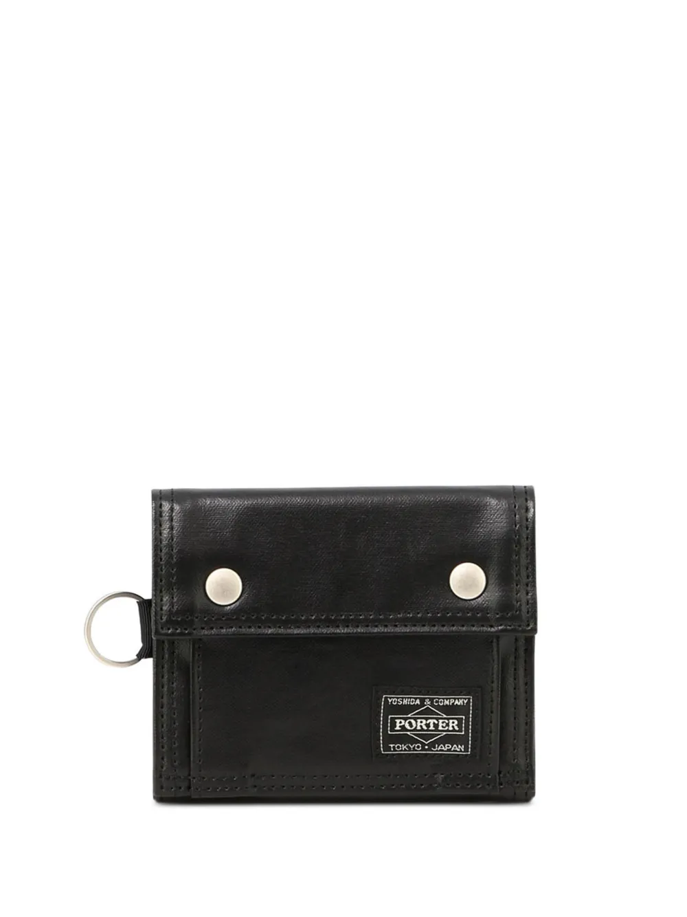 PORTER-YOSHIDA & CO LOGO-PATCH WALLET