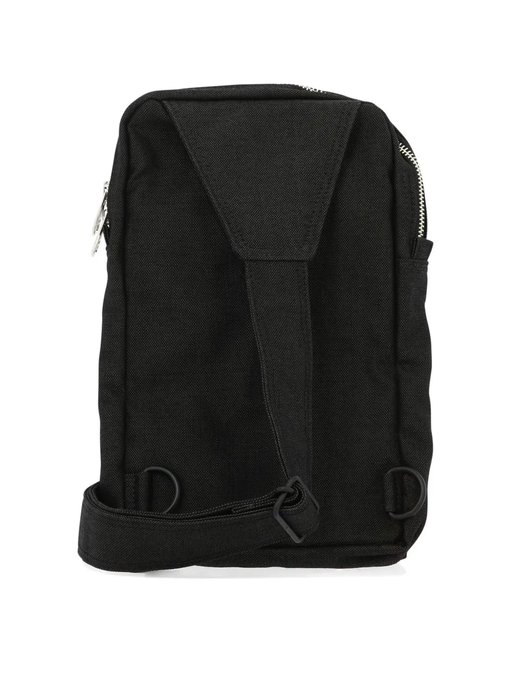 Porter-Yoshida & Co. Canvas tas met logopatch Zwart