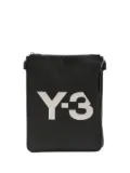 Y-3 logo-print cross body bag - Black