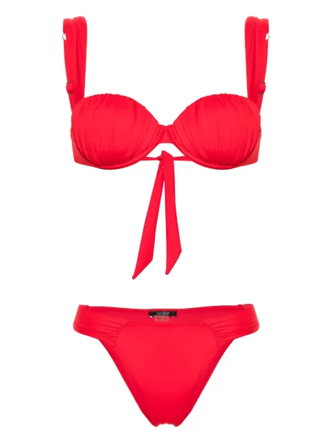 Noire Swimwear ruched balconette bikini