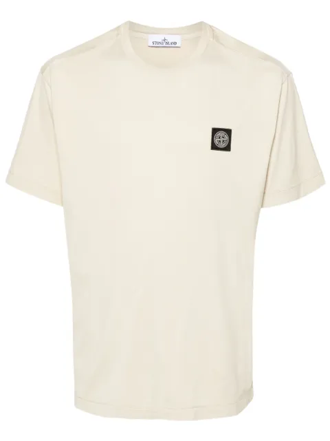 Stone Island Compass-patch cotton T-shirt