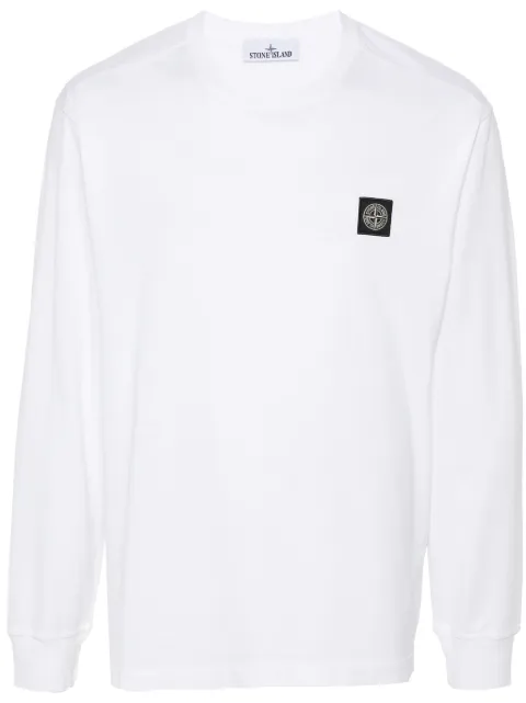 Stone Island Compass-badge cotton T-shirt