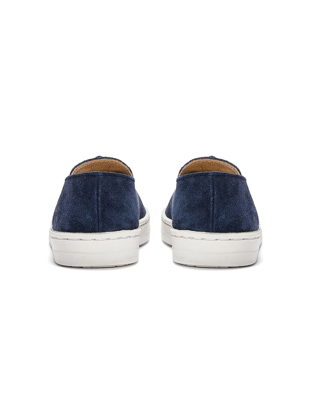 BabyWalker tassel-detail suede loafers Blue