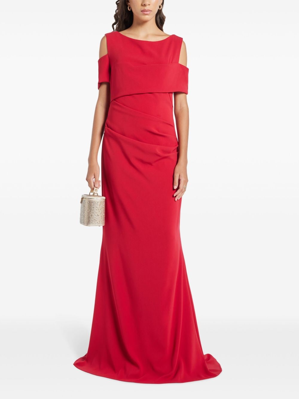 Talbot Runhof Konvoi gown - Rood