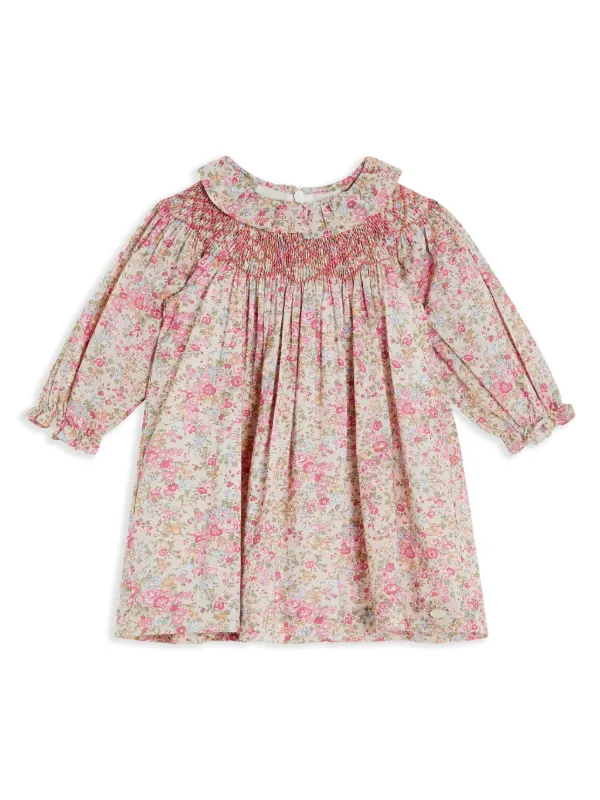 tartine et chocolat pink dress Dress - Peony tulle flowers girl