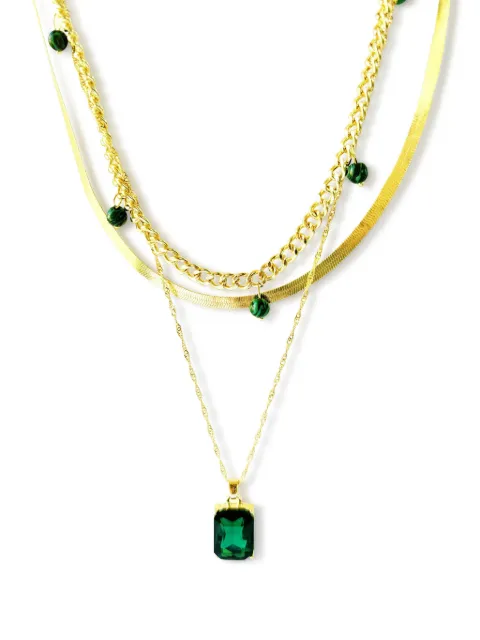 Hzmer Jewelry multi-chain necklace