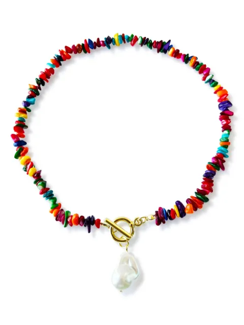 Hzmer Jewelry gemstone necklace