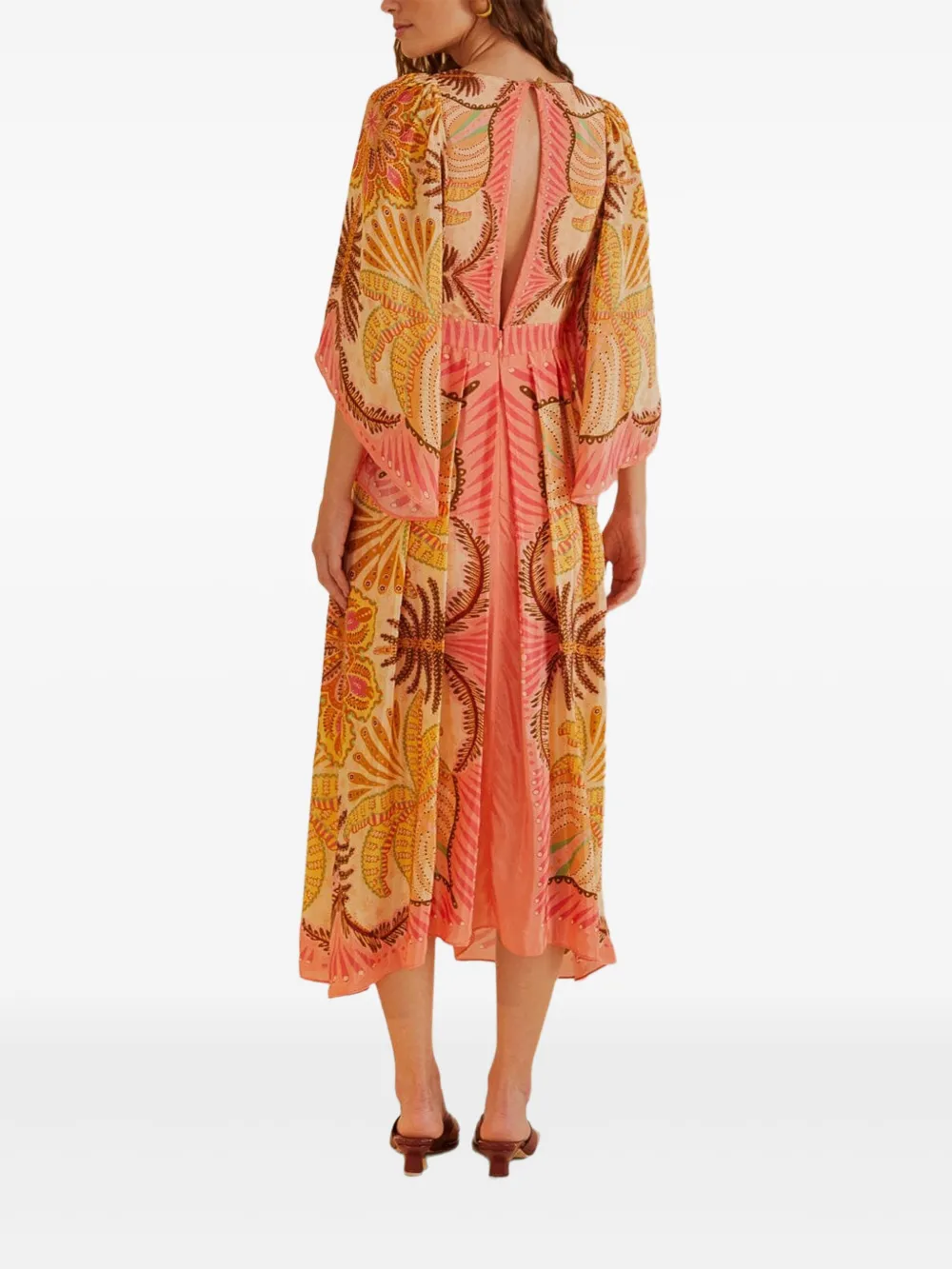 FARM Rio floral-print pleated maxi dress | Day Dresses | Image 2