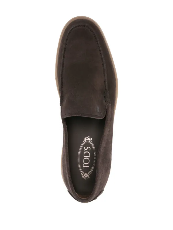 Tod's スエードローファー | ブラウン | FARFETCH JP