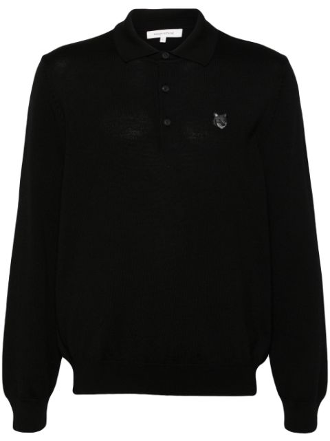 Maison Kitsune Fox-motif polo shirt Men