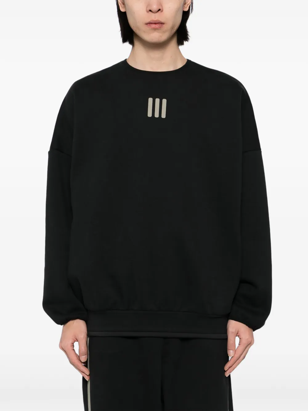 adidas x Fear of God Athletics sweater met ronde hals Zwart